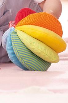 Actual product image Haba Fabric ball rainbow