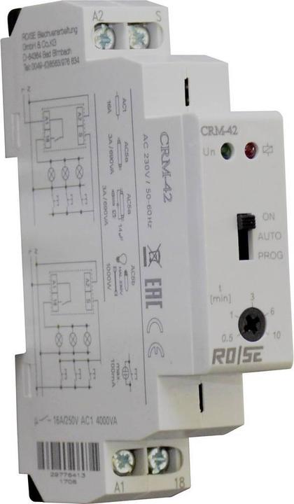 Actual product image Rose Lm Staircase light automat Programmable staircase light automat