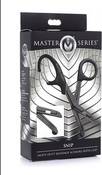 Produktbild Master Series MS Snip Heavy Duty Bondage Scissors with Clip