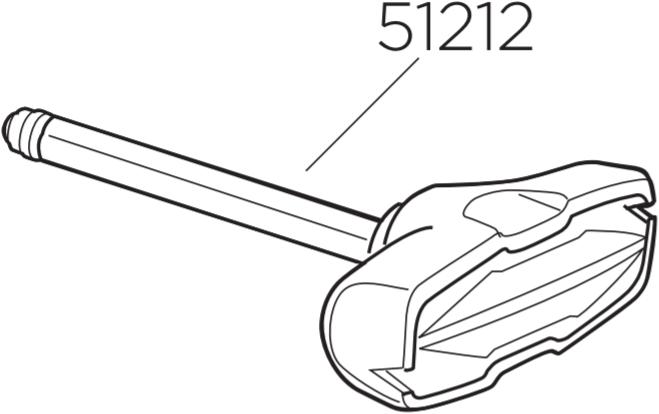 Produktbild Thule Ersatzschlüssel 51212