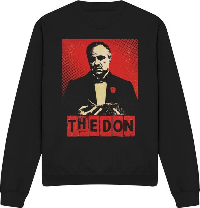 Actual product image The Godfather Unisex Adult Don Vito Corleone Pop Art Sweatshirt (XXL)