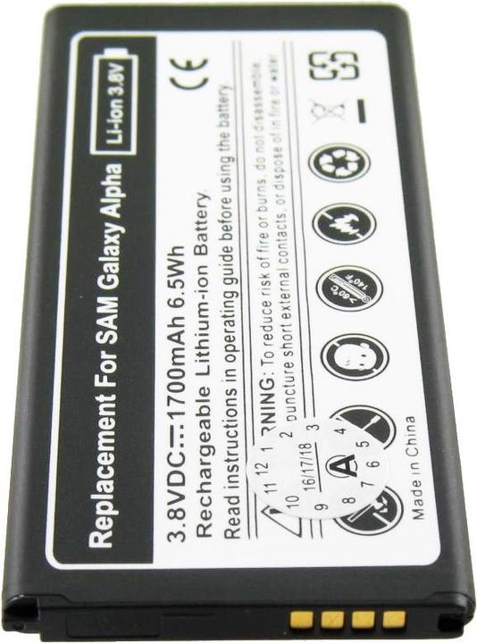 Produktbild AccuCell Akku Galaxy ALPHA EB-BG850G