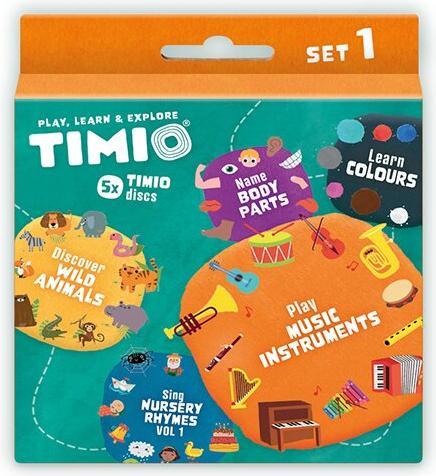 Immagine prodotto Timio Set di dischi audio 1 (Francese, Italiano, Tedesco, Portoghese, Multilingue, Spagnolo, Inglese, Cinese, Islandese)