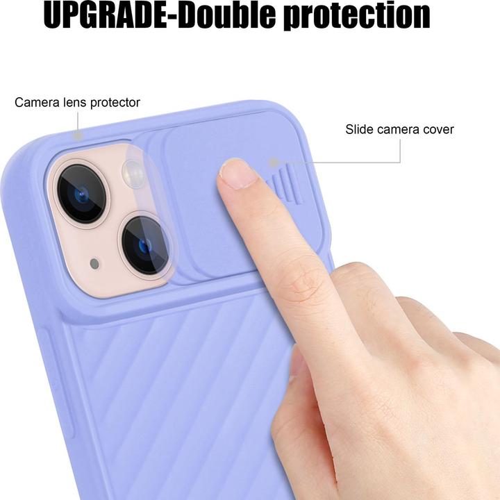 Image du produit Cadorabo Couverture TPU avec protection pour appareil photo (Apple iPhone 13)