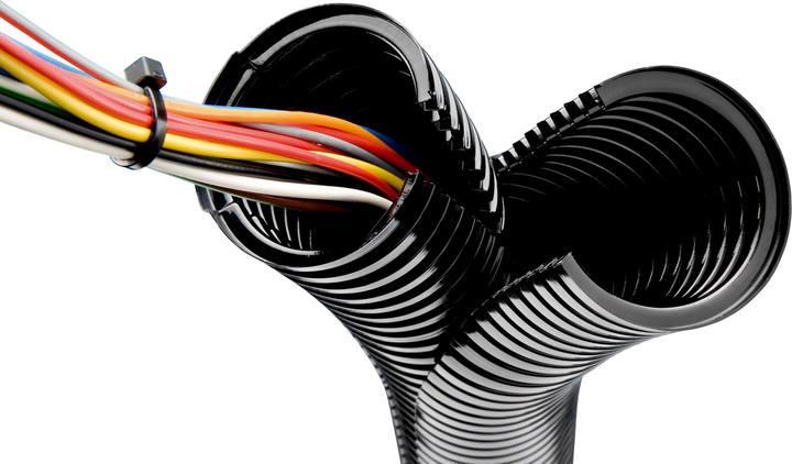 Actual product image Lapp Plastic hose SILVYN SPLIT 20/19.8x25.9BK (61806640)