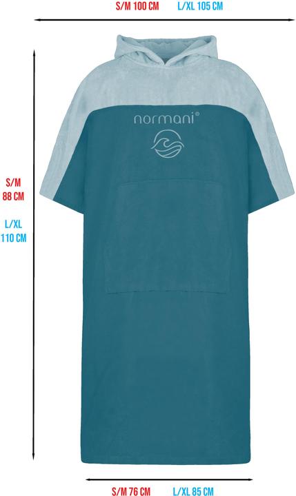 Produktbild Normani Surfer Poncho Kuta - 8535 (S/M)