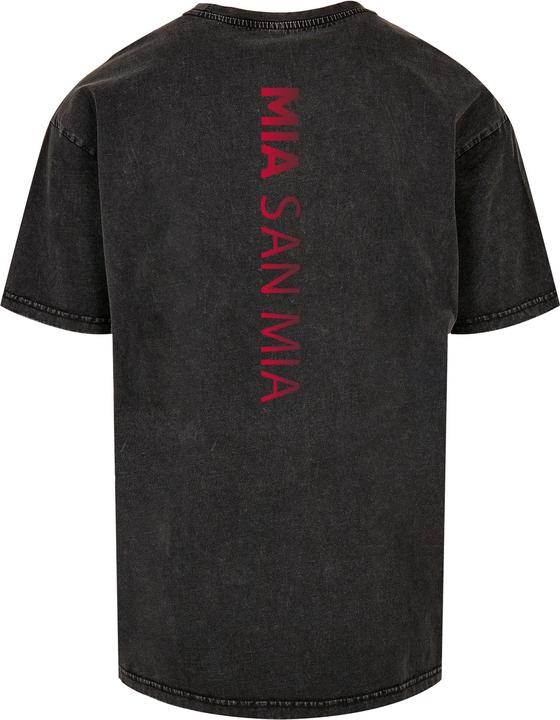 Actual product image FC Bayern München Mia San Mia V GR Acid Washed Heavy Oversize Tee - 115607 (XXL)