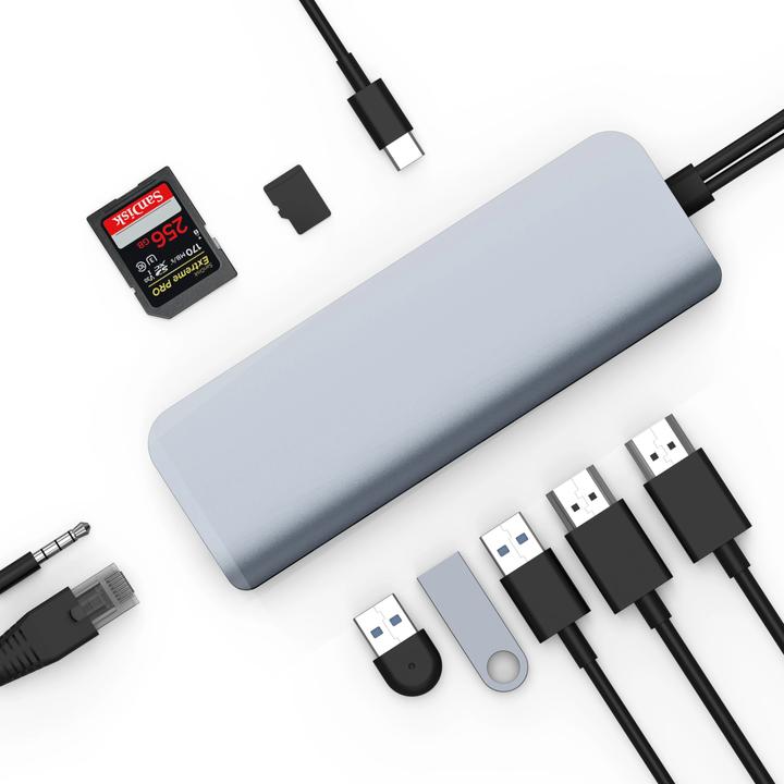 Produktbild Hyperdrive Viper 10 in 2 (USB-C, 10 Ports)