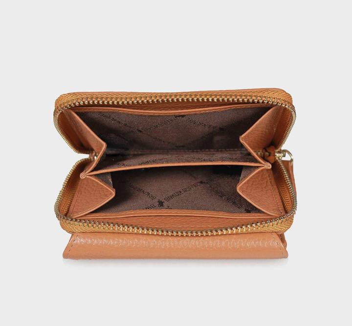 Actual product image Braun Büffel Asti wallet RFID leather 12 cm
