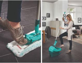 Actual product image Leifheit Floor care mopping set with press 55167 (1 pcs.)