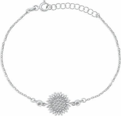 Produktbild Brilio Silver - Fine silver bracelet with zircons BR37W