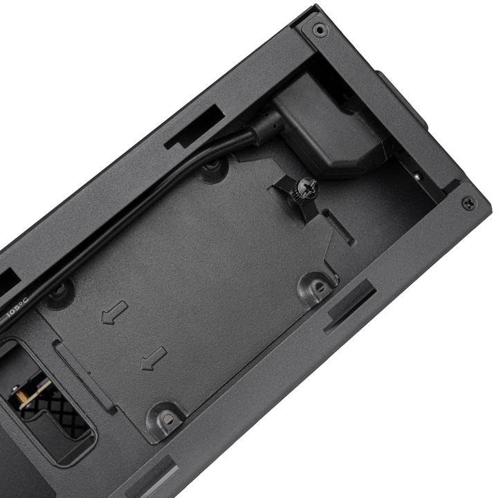 Actual product image Silverstone SST-ML12B Milo Slim HTPC Slim & compact Mini-ITX Computer Case (Mini-ITX)