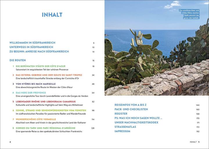 Produktbild Südfrankreich mit dem Wohnmobil Die schönsten Routen zwischen Cotê d’Azur und den Pyrenäen Button: (Deutsch, Ines Friedrich, 2024)