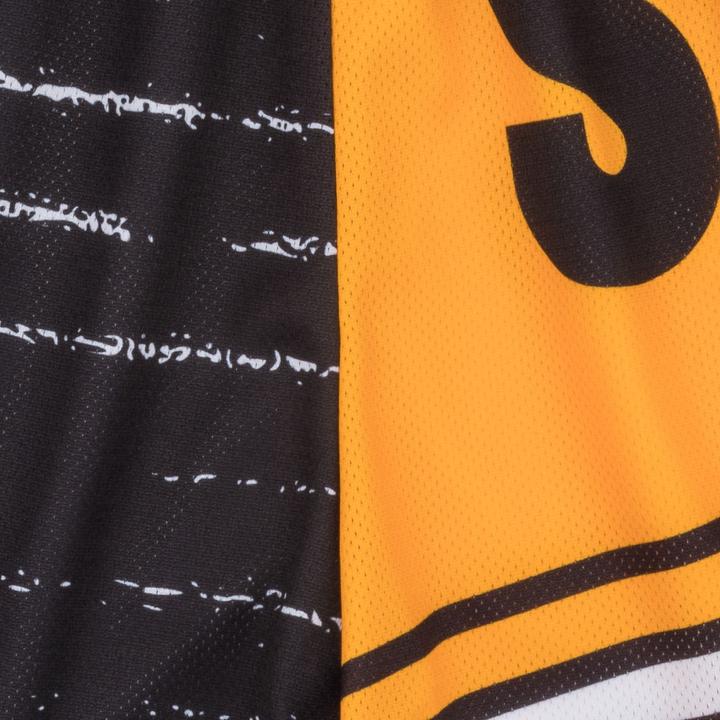 Actual product image Mitchell & Ness M&N Pittsburgh Steelers JUMBOTRON 3.0 Basketball Shorts - L (L)