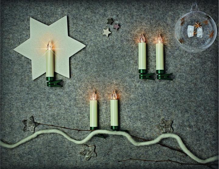 Produktbild Krinner LED Christbaumkerze Superlight Starter-Set (12 x)