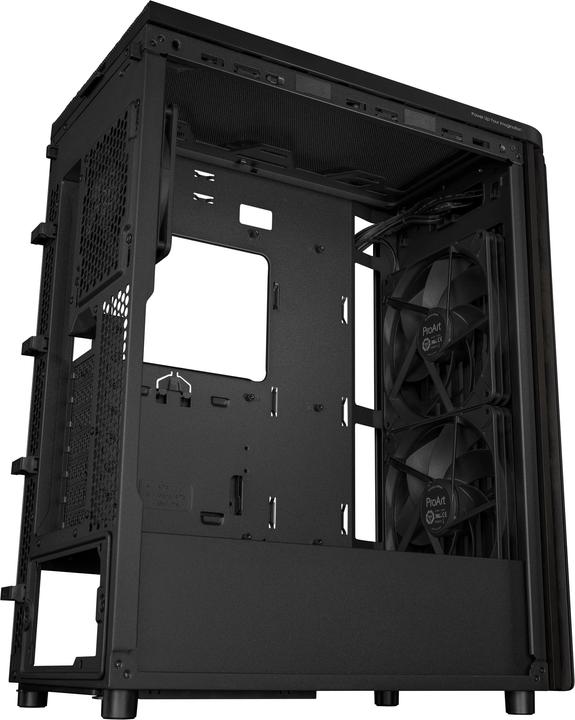 Actual product image ASUS Case PROART PA401 WOOD TG PWM BLACK (ATX)