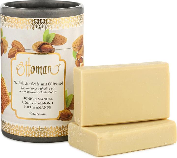 Actual product image Natura Punto Set of 6 palace soap honey and almond (Hard soap)