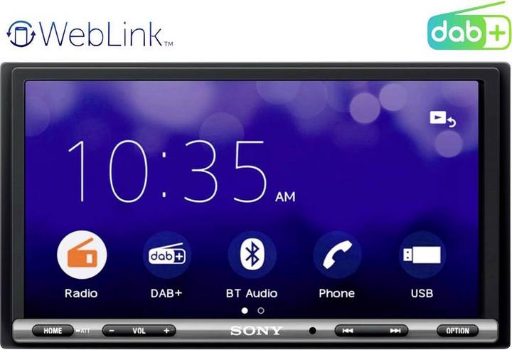 Produktbild Sony XAV3550ANT Moniceiver Anschluss für Rückfahrkamera, Bluetooth-Freisprecheinrichtung, DAB+ Tuner (MirrorLink)
