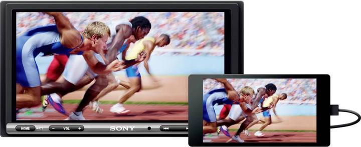 Produktbild Sony XAV3550ANT Moniceiver Anschluss für Rückfahrkamera, Bluetooth-Freisprecheinrichtung, DAB+ Tuner (MirrorLink)