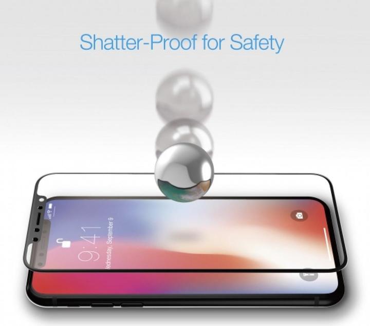 Actual product image Just Mobile Xkin 3D (1 Piece, Apple iPhone XS, Apple iPhone X)