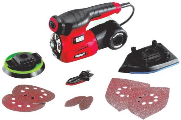 Image du produit Black & Decker Ponceuse multiusages 4 en 1 Autoselect (Ponceuse multi, 220 W)