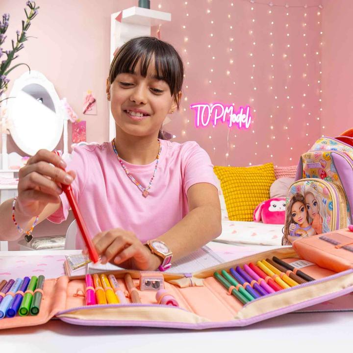 Image du produit Top Model Topmodel - Pencil Case Deluxe GIRL POWER - Pink (413284)