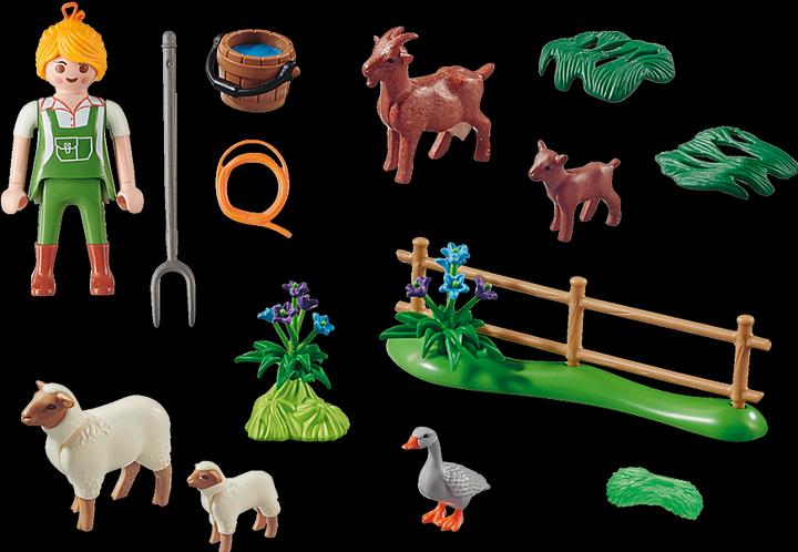 Actual product image Playmobil 70608 Gift set farmer with meadow animals (70608, Playmobil Country)