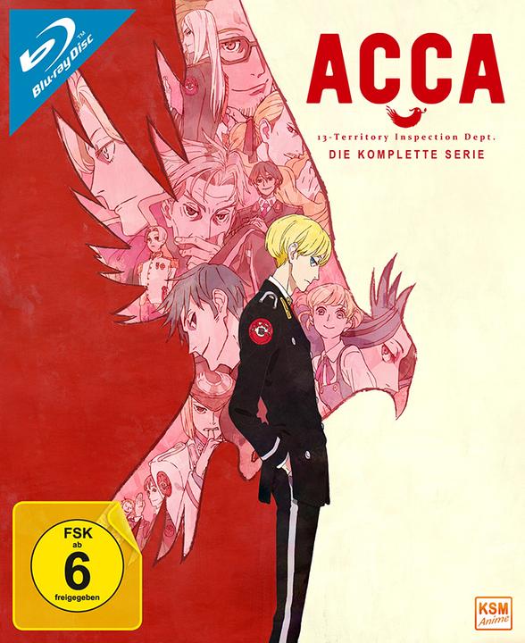 Actual product image ACCA - 13 Territory Inspection Dept. -D.complete series-E.1-12 (3 Blu-rays) (Blu-ray, 2019, German, Japanese)