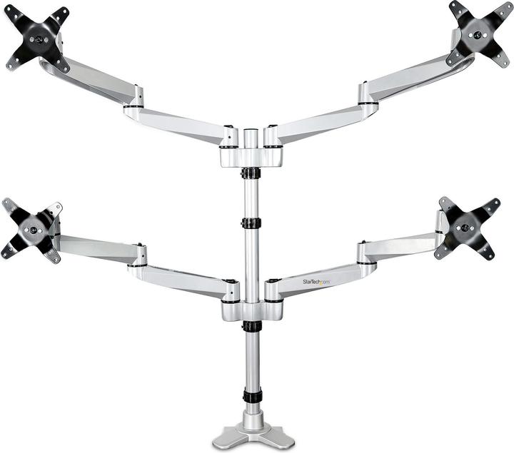 Actual product image StarTech ARMQUADPS monitor mount (for 4 monitors, for up to 27 " VESA screens, vi (Table, 27.01")