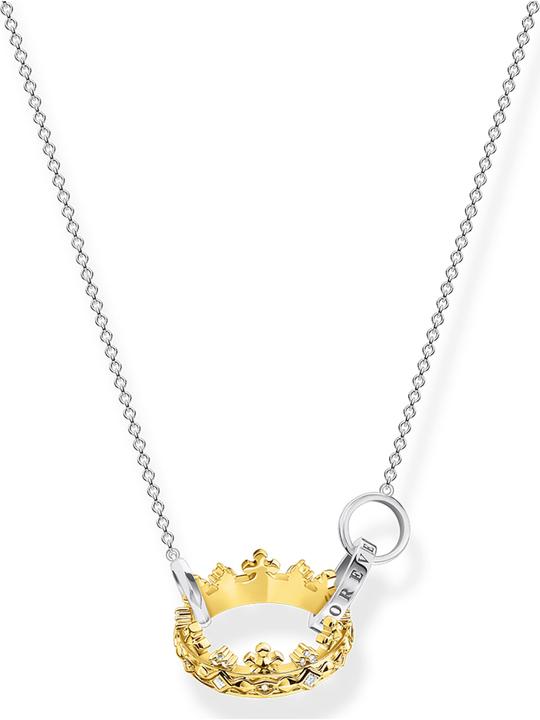 Actual product image Thomas Sabo Chain crown gold (925 silver, 40 - 45 cm)