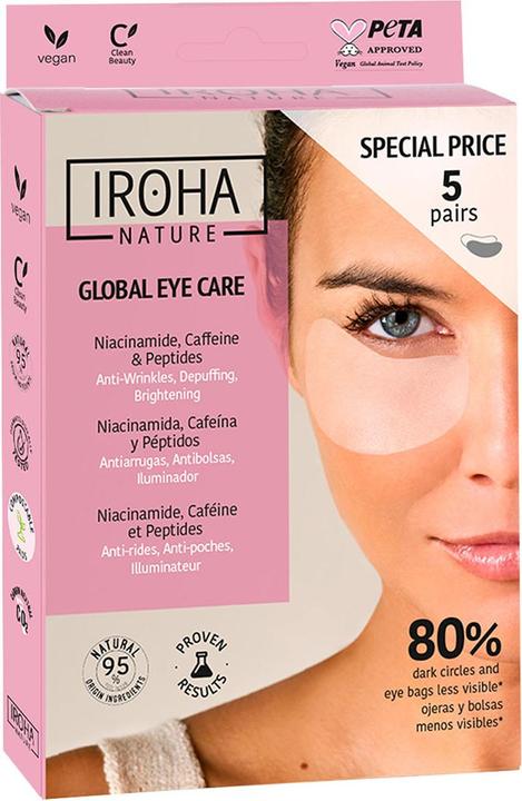 Image du produit Iroha Nature Tampons de soin global pour les yeux (Patchs)