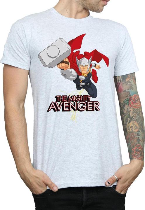 Actual product image Mens Thor The Mighty Avenger T-Shirt (S)