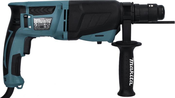 Actual product image Makita HR 2630 TJ combi hammer 800 W 2.4 J SDS Plus + quick-action chuck + Makpac (Electrical connection)