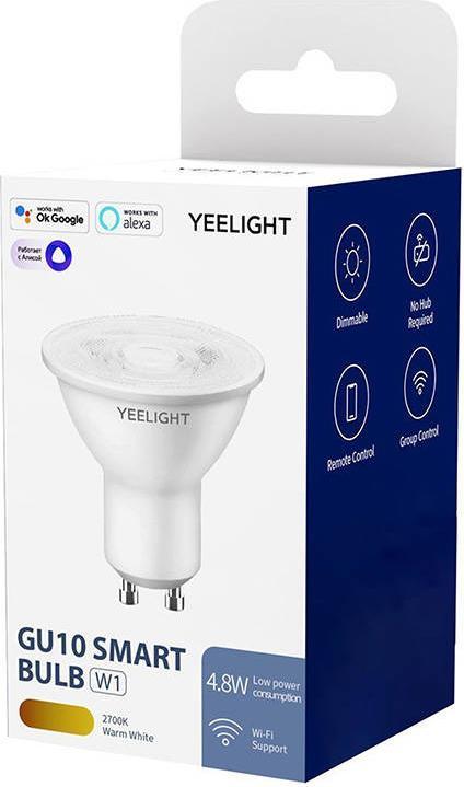 Actual product image Yeelight LED lamp (GU10, 4.80 W, 350 lm, 1 x, G)