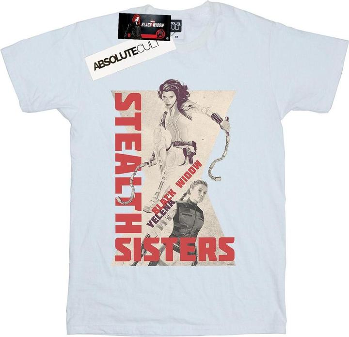Black Widow Film Stealth Sisters Baumwolle Boyfriend TShirt