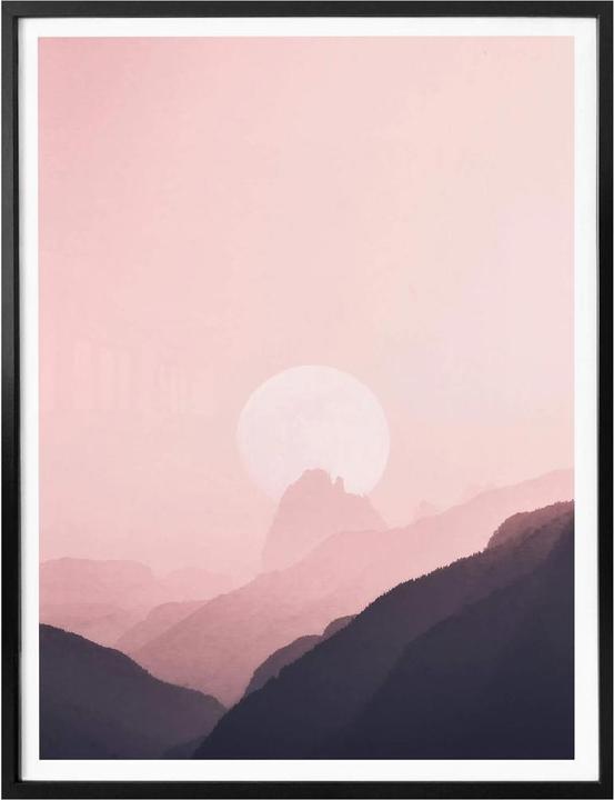 Image du produit Trenddeko Lever de soleil rose (24 x 30 cm)
