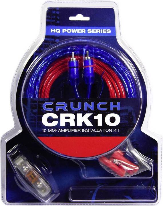 Crunch Car HiFi Power Amplifier Connection Set Amplifier Installation