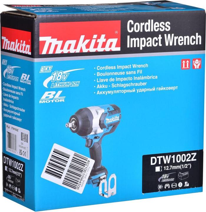 Actual product image Makita Battery impact wrench (Rechargeable battery operated)