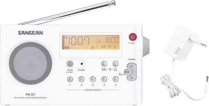 Image du produit Sangean Radio de poche PR D7 (AM, FM)