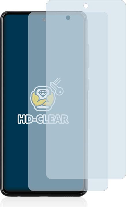 Produktbild BROTECT Schutzfolie Displayschutz Displayschutzfolie Folie Klar Transparent (2 Stück, Samsung Galaxy A72)