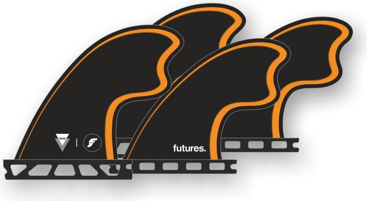Actual product image Futures Quad Fin Set Tomo Figerglass