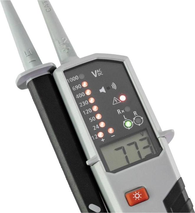 Produktbild Megger EM-PAKET Zweipoliger Spannungsprüfer CAT IV 1000V LED, LCD (CAT IV 1000V)