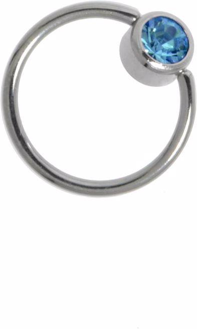Produktbild Bijouteria Dünne Piercings (Chirurgenstahl 316L, Kristall)