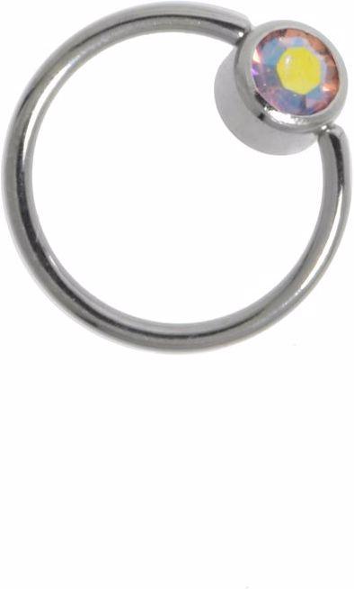 Actual product image Bijouteria Thin piercings (Surgical steel 316L, Crystal)