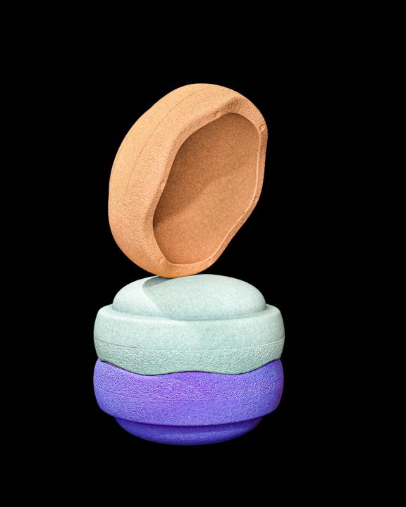 Actual product image Stapelstein Pastel Secondary (3 pcs.)
