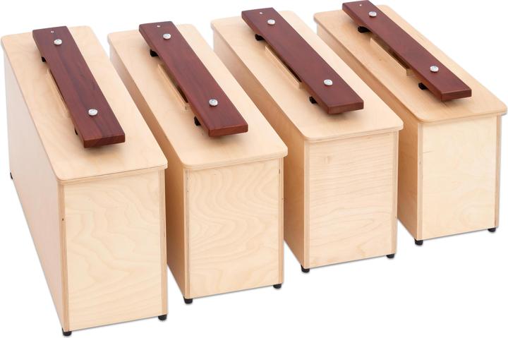 Immagine prodotto Betzold Musik Set economico con 4 blocchi sonori di contrabbasso (c1, d1, e1, f1) (Set)