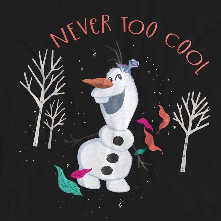 Image du produit Disney Frozen - T-shirt NEVER TOO COOL - Adulte (S)