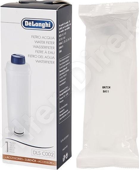 De'Longhi 2 x water filter DLSC002 SKU 5513292811 replaces SER3017