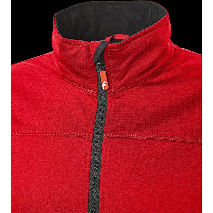 Image du produit Magni Veste polaire Tech rouge/noir chiné Gr. M Fortis Elements (M)