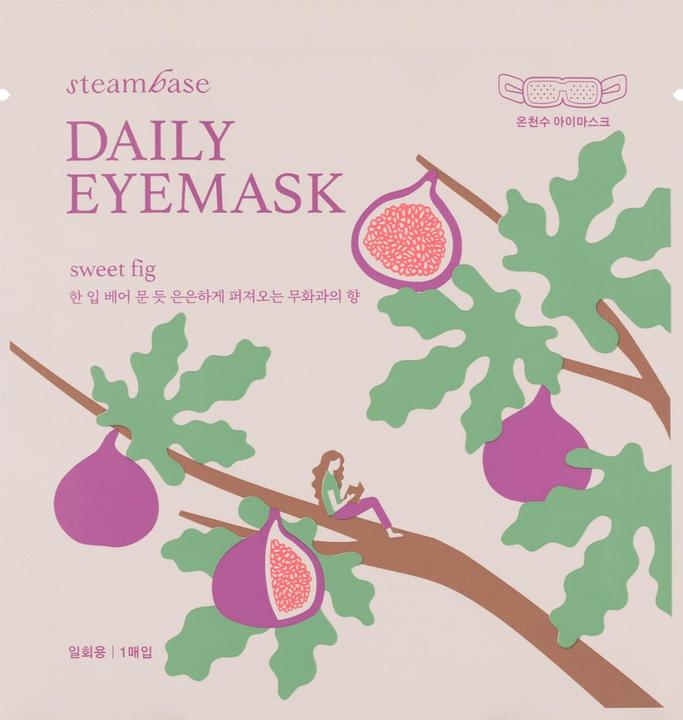 Actual product image Steambase Daily eyemask sweet fig